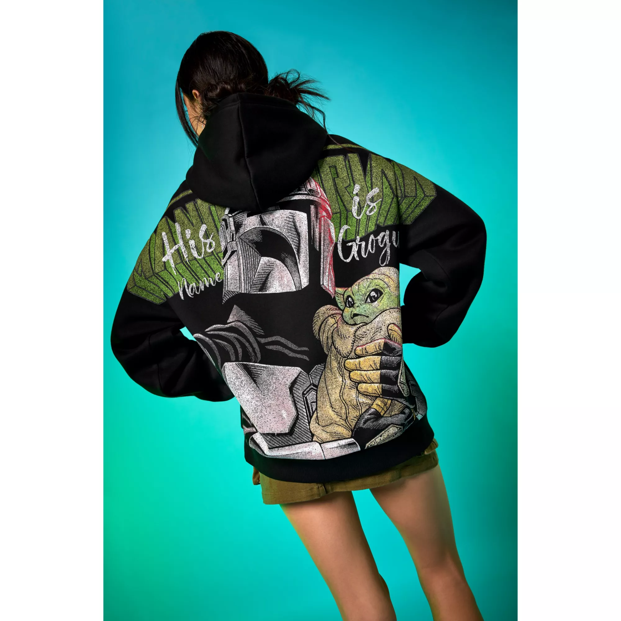 Mando and Grogu Hoodie - The Mandalorian