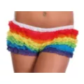 Rainbow Ruffle Bloomers at Spencer's