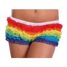 Rainbow Ruffle Bloomers at Spencer's