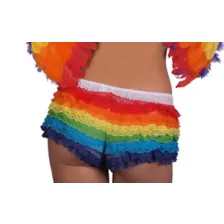 Rainbow Ruffle Bloomers at Spencer's