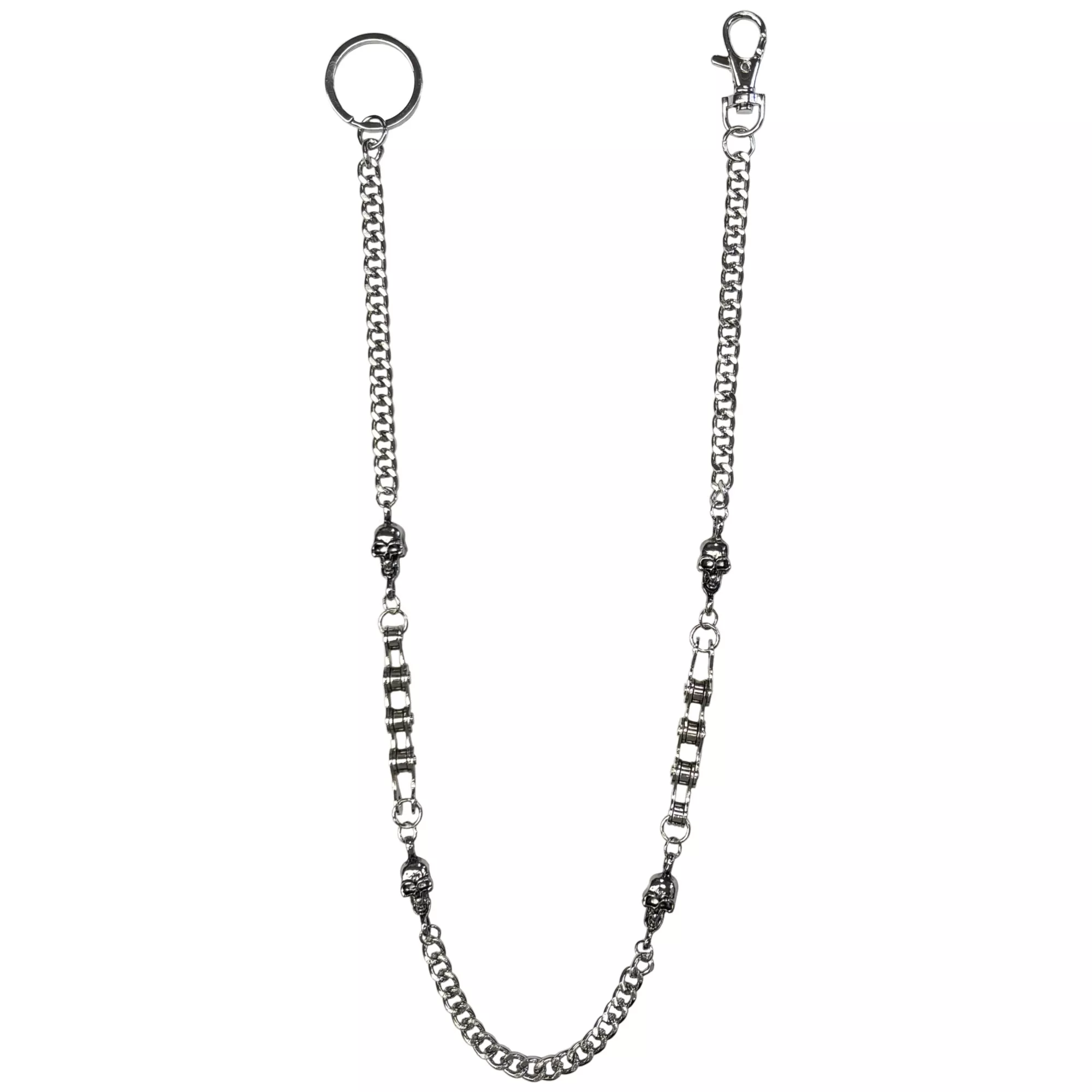 Gothic Skull Wallet Chain