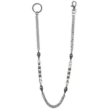 Gothic Skull Wallet Chain at Spencer's