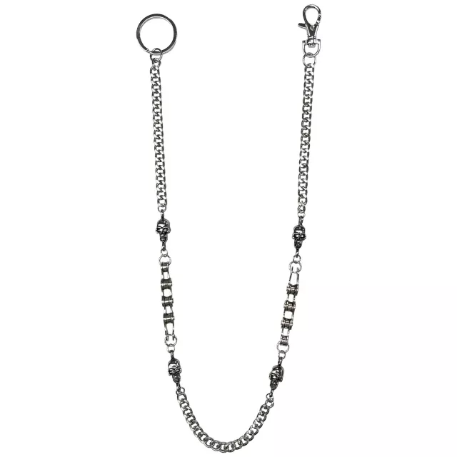 Gothic Skull Wallet Chain at Spencer's