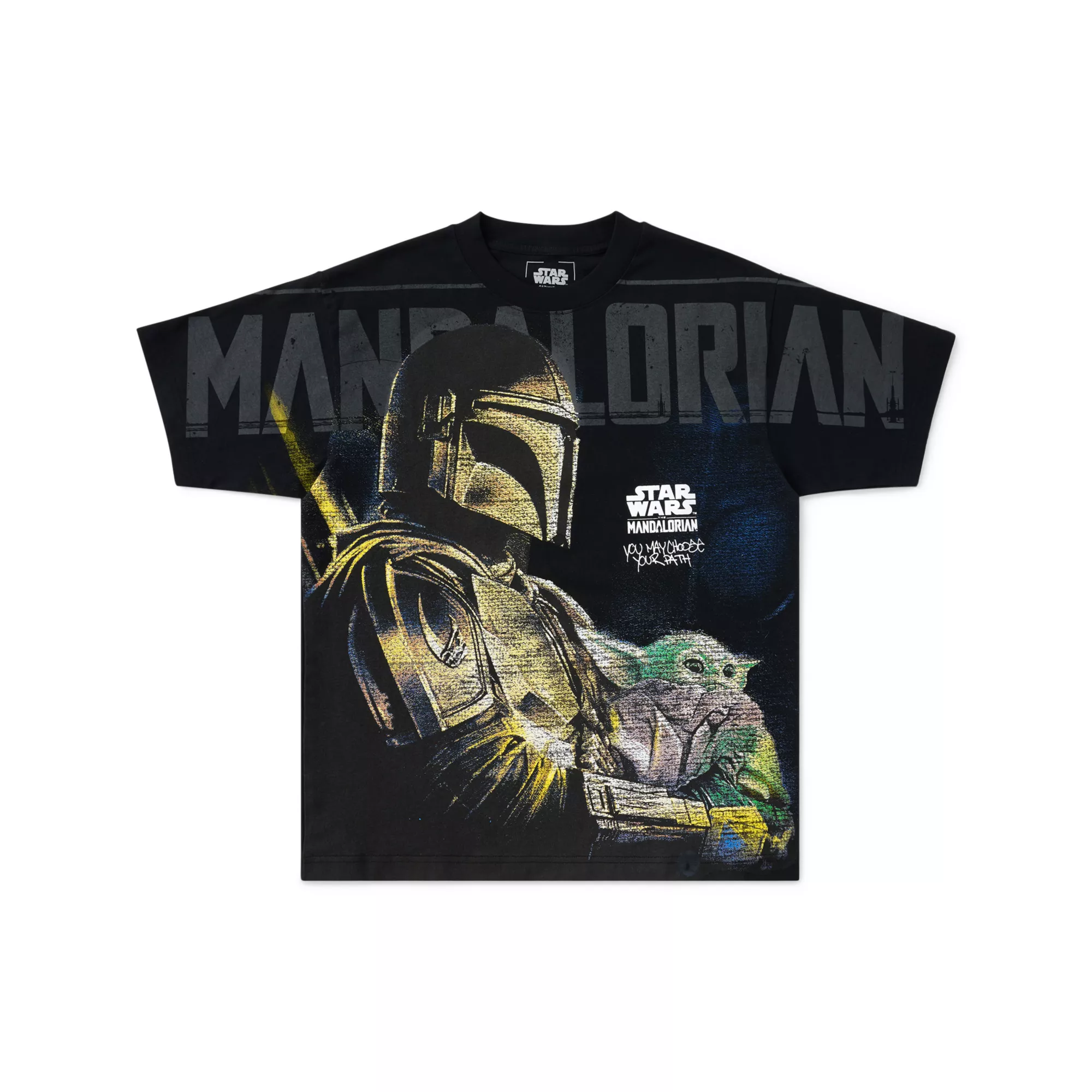 You May Choose Your Path T Shirt - The Mandalorian at Spencer's