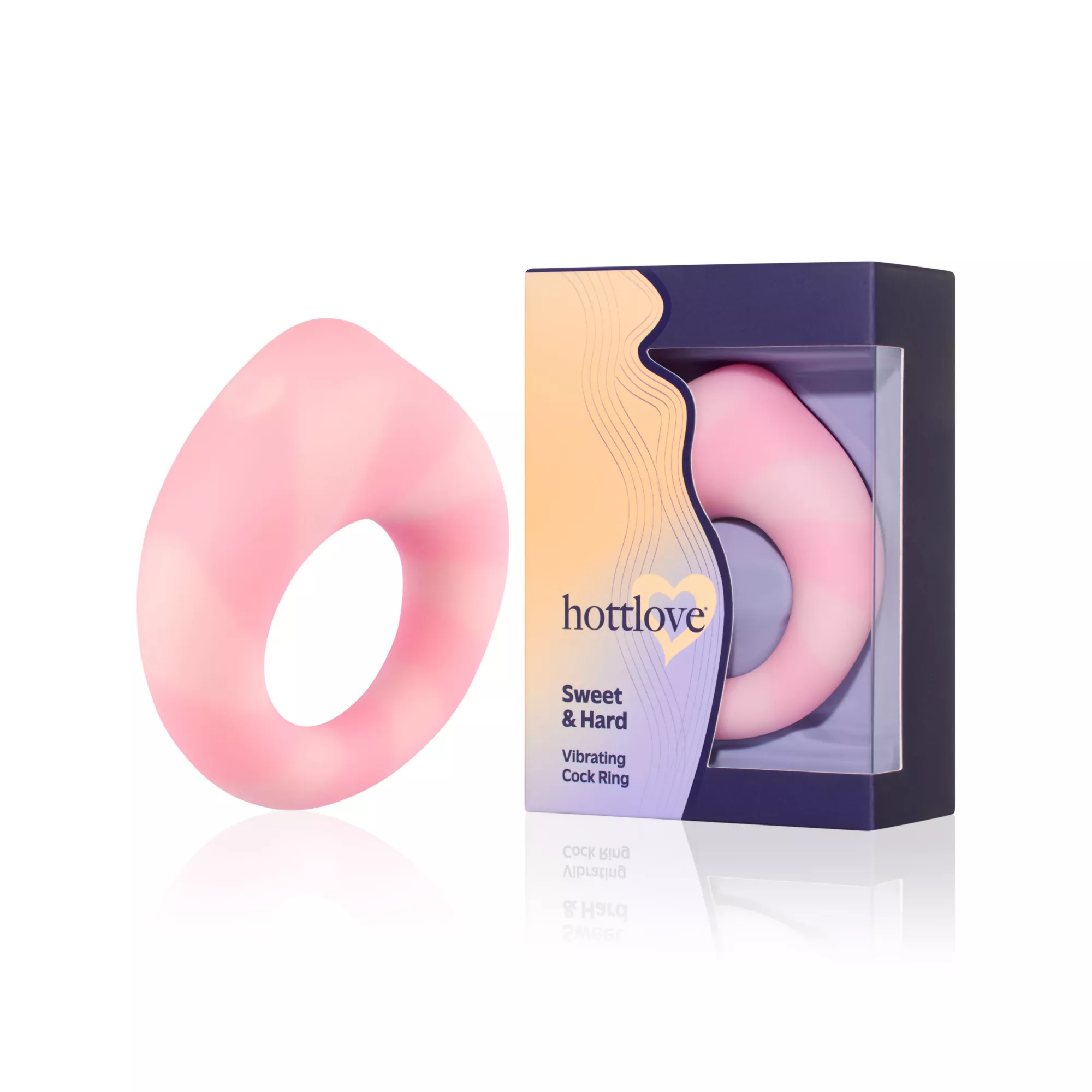 Sweet & Hard Vibrating Cock Ring - Hott Love at Spencer's