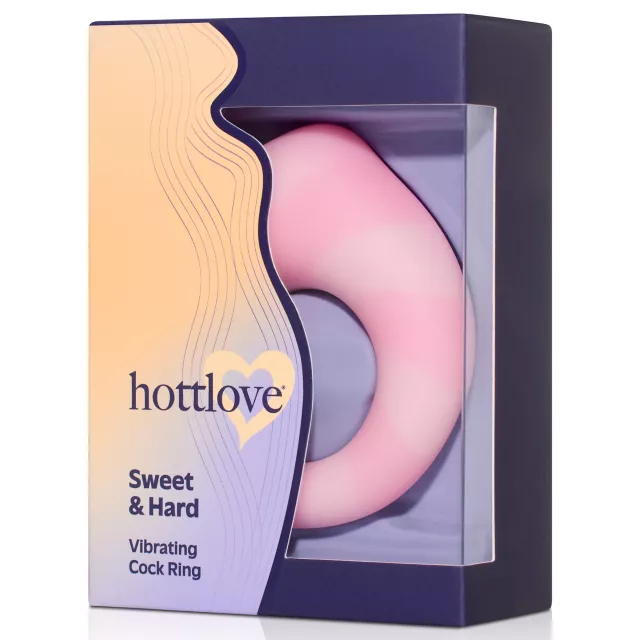 Sweet & Hard Vibrating Cock Ring - Hott Love at Spencer's
