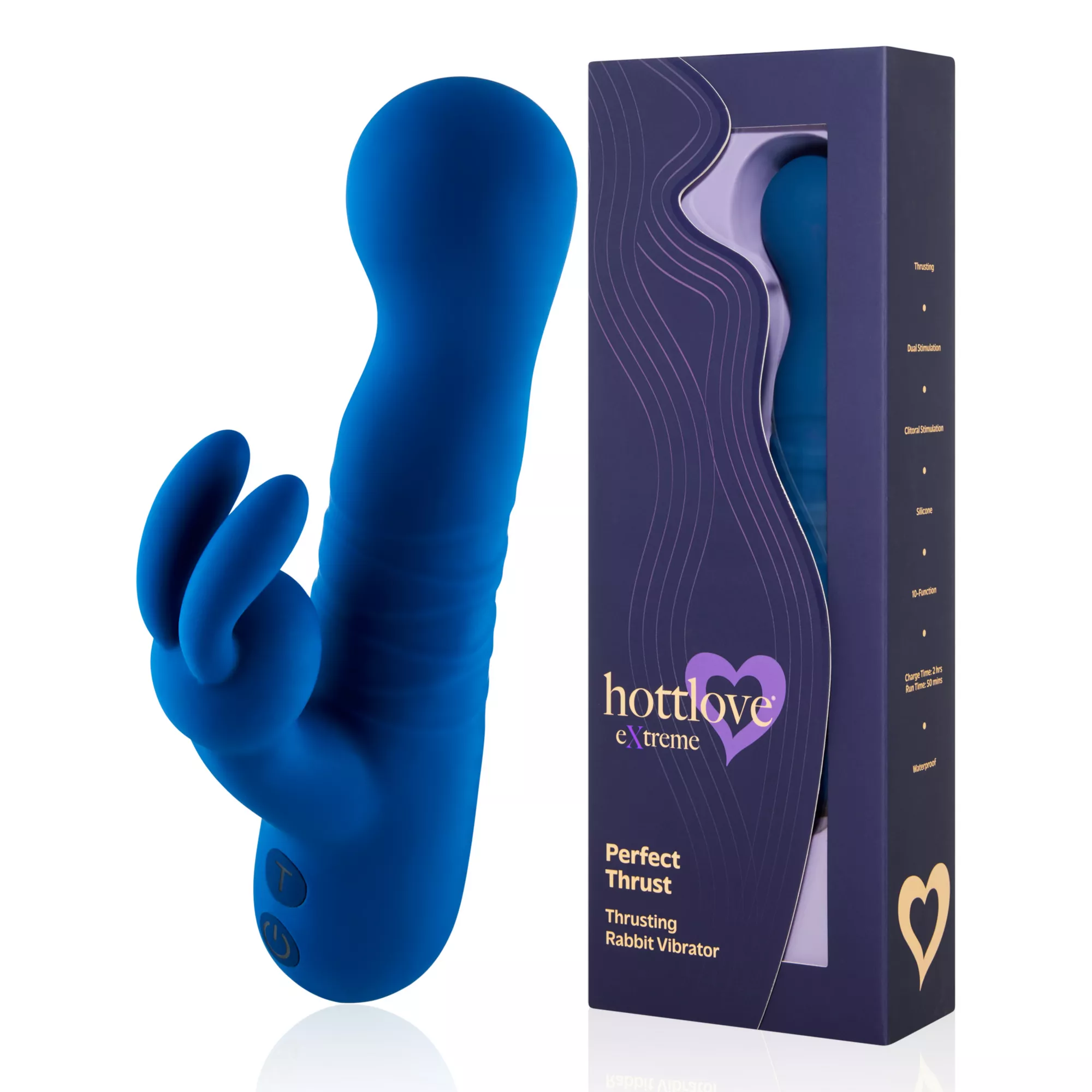 Perfect Thrust Thrusting Rabbit Vibrator - Hott Love Extreme at Spencer's