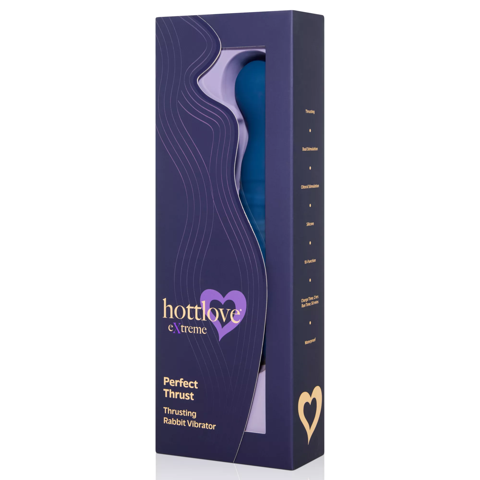 Perfect Thrust Thrusting Rabbit Vibrator - Hott Love Extreme at Spencer's
