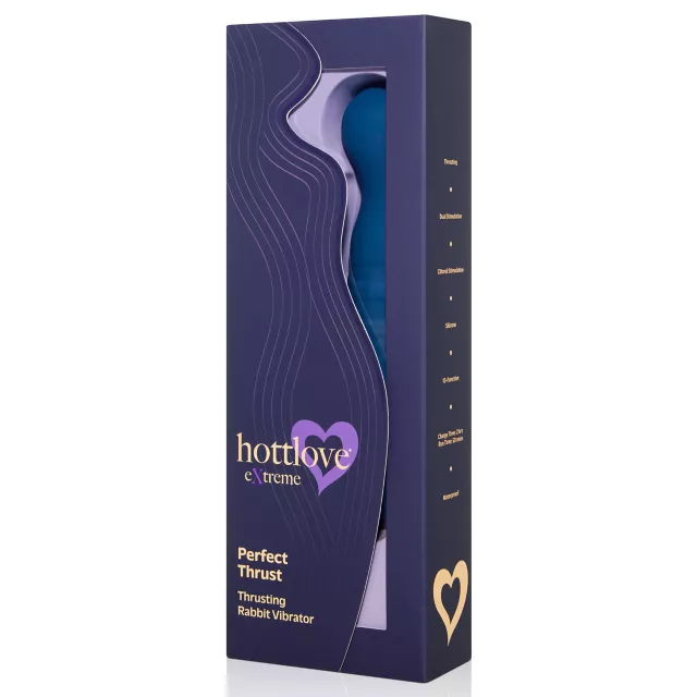 Perfect Thrust Thrusting Rabbit Vibrator - Hott Love Extreme at Spencer's