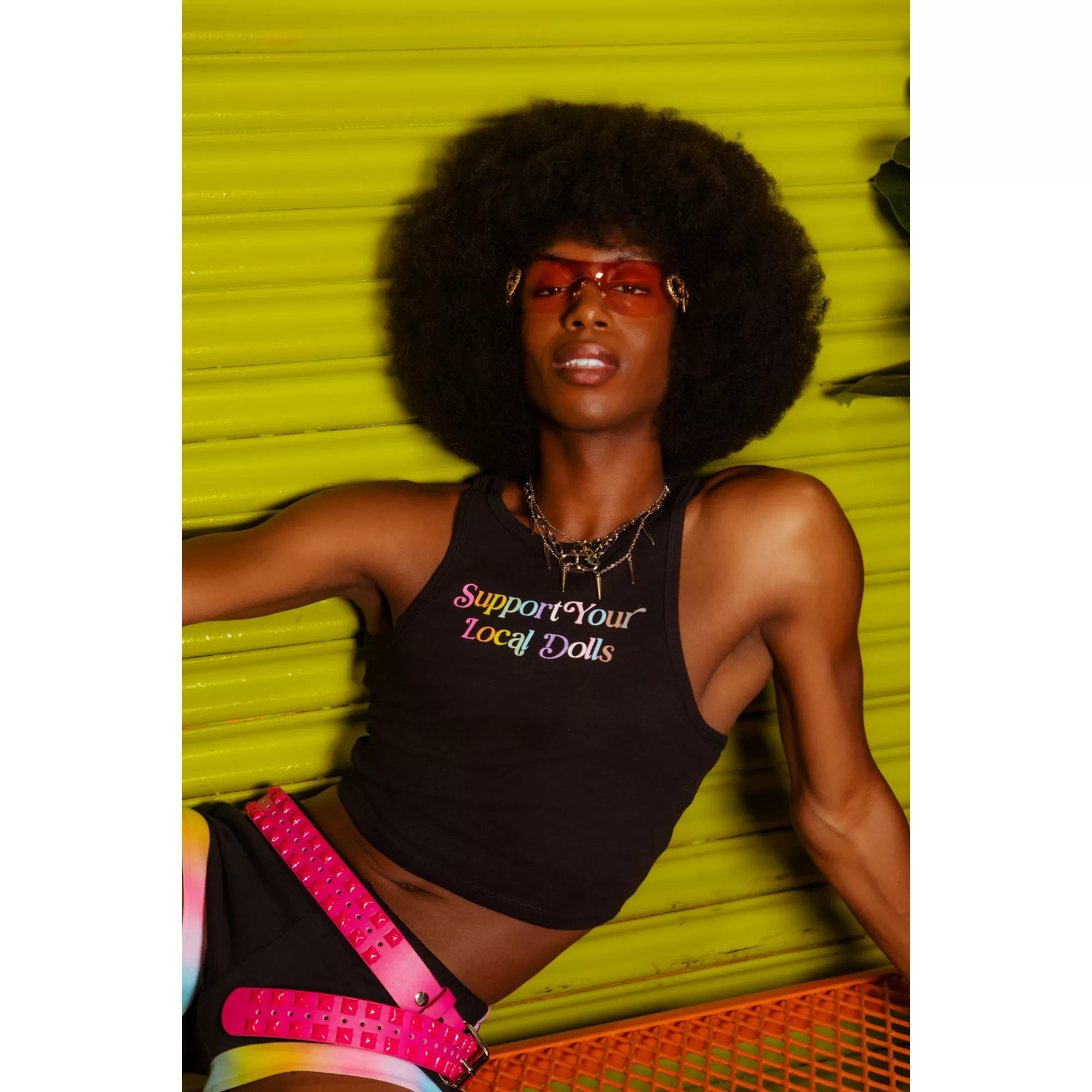 Support Your Local Dolls Tank Top
