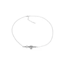 Skeleton Sword Chain Necklace at Spencer's