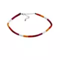 Lesbian Pride Cord Choker Necklace at Spencer's