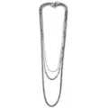 Multi-Pack Silver-Tone Bib Chain Necklaces - 3 Pack at Spencer's