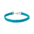 Multi-Pack Black and Blue Cross Skull Silver-Tone Beaded Bracelets - 5 Pack at Spencer's
