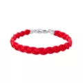 Multi-Pack Black and Red Gothic Charm Mixed Bracelets - 5 Pack at Spencer's