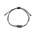 Multi-Pack Gothic Charm Black and Silver-Tone Bracelets - 5 Pack at Spencer's