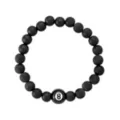 Multi-Pack Gothic Charm Black and Silver-Tone Bracelets - 5 Pack at Spencer's