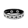 Multi-Pack Gothic Charm Black and Silver-Tone Bracelets - 5 Pack at Spencer's