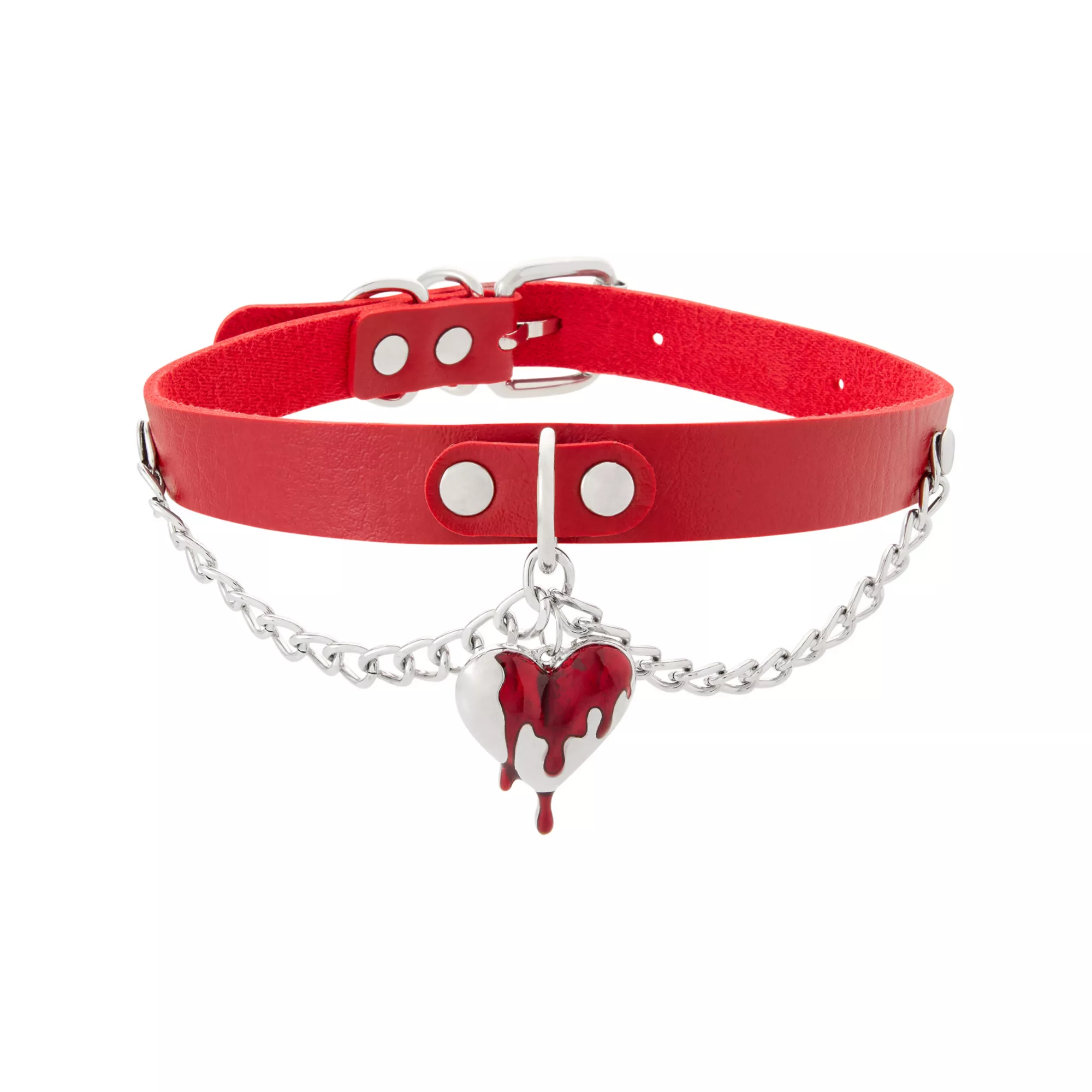 Bleeding Heart Choker Necklace