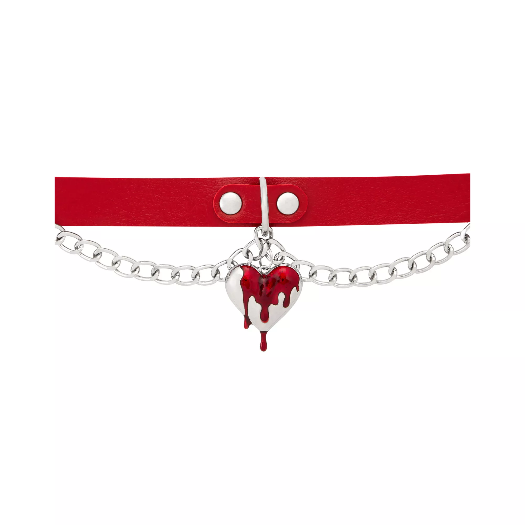 Bleeding Heart Choker Necklace