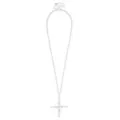 Barbed Wire Cross Chain Necklace at Spencer's