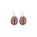 Bloody Brain Dangle Earrings - 18 Gauge at Spencer's