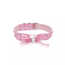 Pink Lace Double Bow Choker Necklace at Spencer's