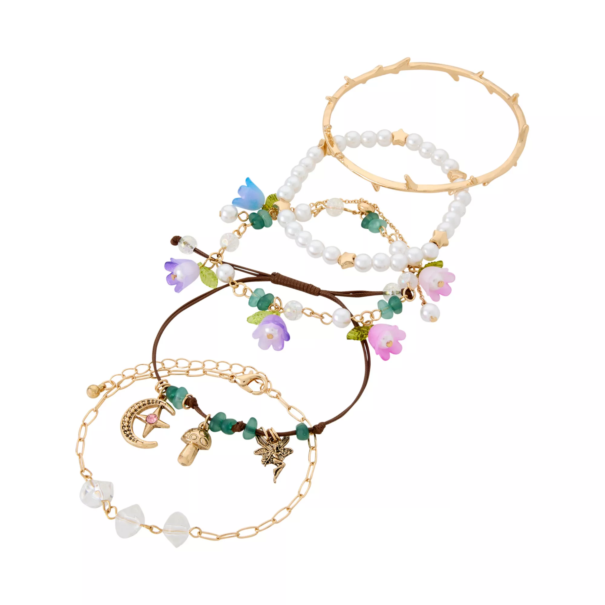 Multi-Pack Fairytale Mixed Bracelets - 5 Pack