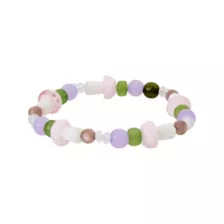 Multi-Pack Flower Garden Mixed Bracelets - 5 Pack at Spencer's