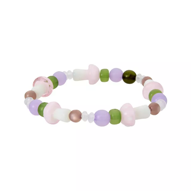 Multi-Pack Flower Garden Mixed Bracelets - 5 Pack at Spencer's