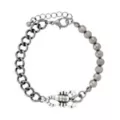 Multi-Pack Spiked Scorpion and Skull Stud Silver-Tone Bracelets - 4 Pack at Spencer's