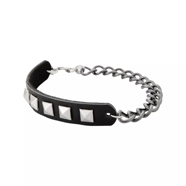 Multi-Pack Spiked Scorpion and Skull Stud Silver-Tone Bracelets - 4 Pack at Spencer's