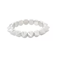 Multi-Pack Spiked Scorpion and Skull Stud Silver-Tone Bracelets - 4 Pack at Spencer's