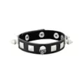 Multi-Pack Spiked Scorpion and Skull Stud Silver-Tone Bracelets - 4 Pack at Spencer's