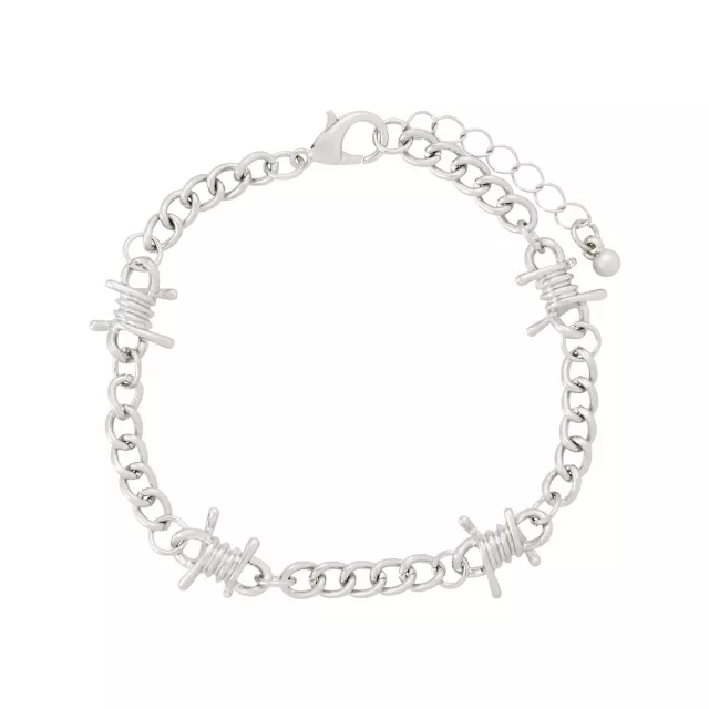Multi-Pack Cross and Skull Mixed Bracelets - 5 Pack at Spencer's