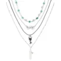 Star Fairy Key Pendant Layered Necklace at Spencer's