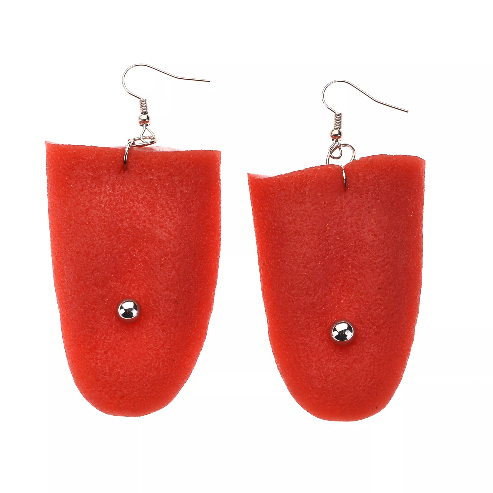 Pierced Tongue Dangle Earrings