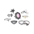 Multi-Pack Cottagecore Fairy Assorted Rings - 9 Pack at Spencer's