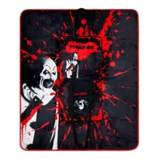 Terrifier Blood Splatter Fleece Blanket and Plush Tote at Spencer's