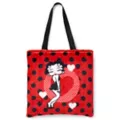 Betty Boop Polka Dot Tote Throw Blanket at Spencer's