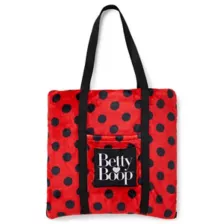 Betty Boop Polka Dot Tote Throw Blanket at Spencer's