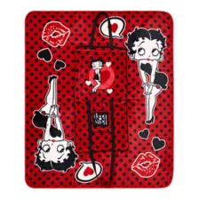 Betty Boop Polka Dot Tote Throw Blanket at Spencer's