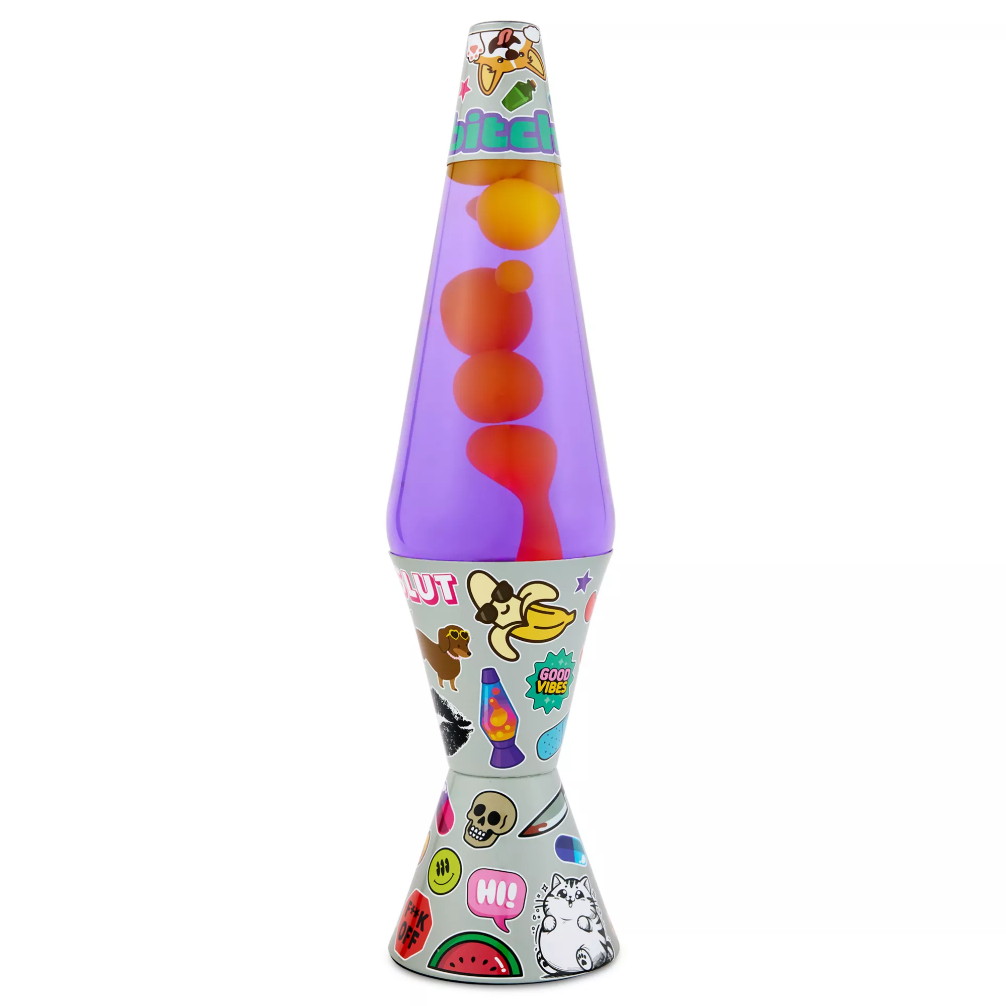 17 Inch Sticker to the Man Lava Lamp