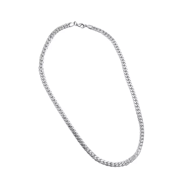 Silver-Tone Box Chain Link Necklace at Spencer's