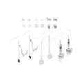 Multi-Pack Mixed Weapon Earrings - 9 Pair at Spencer's