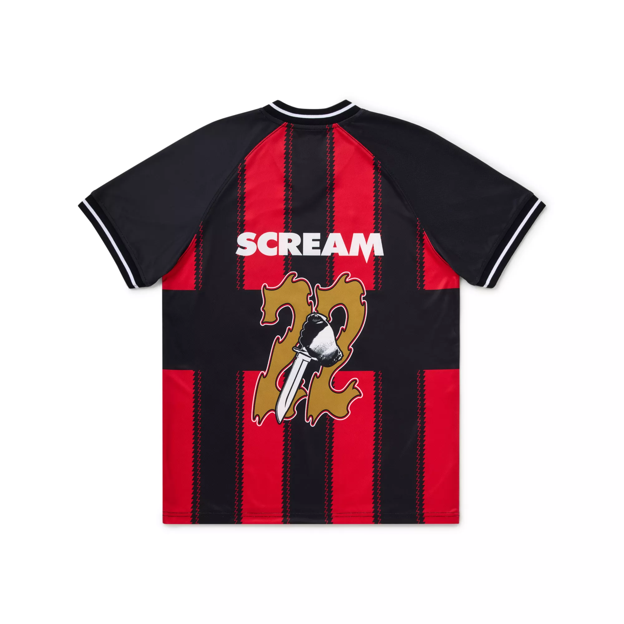 Ghost Face The Face of Fear Soccer Jersey - Scream at Spencer's