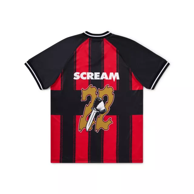 Ghost Face The Face of Fear Soccer Jersey - Scream at Spencer's