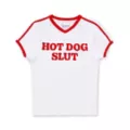 Hot Dog Slut Baby T Shirt at Spencer's