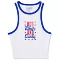 Red White and Cunty Tank Top at Spencer's