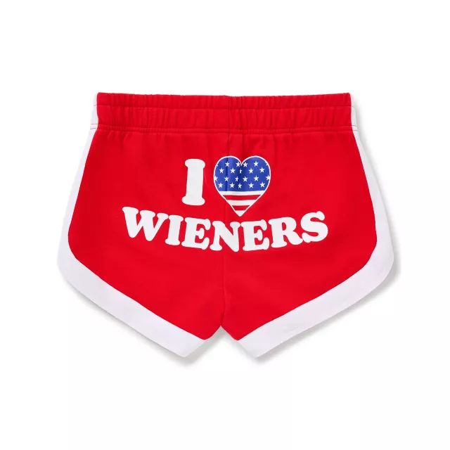 I Heart Wieners Booty Shorts at Spencer's